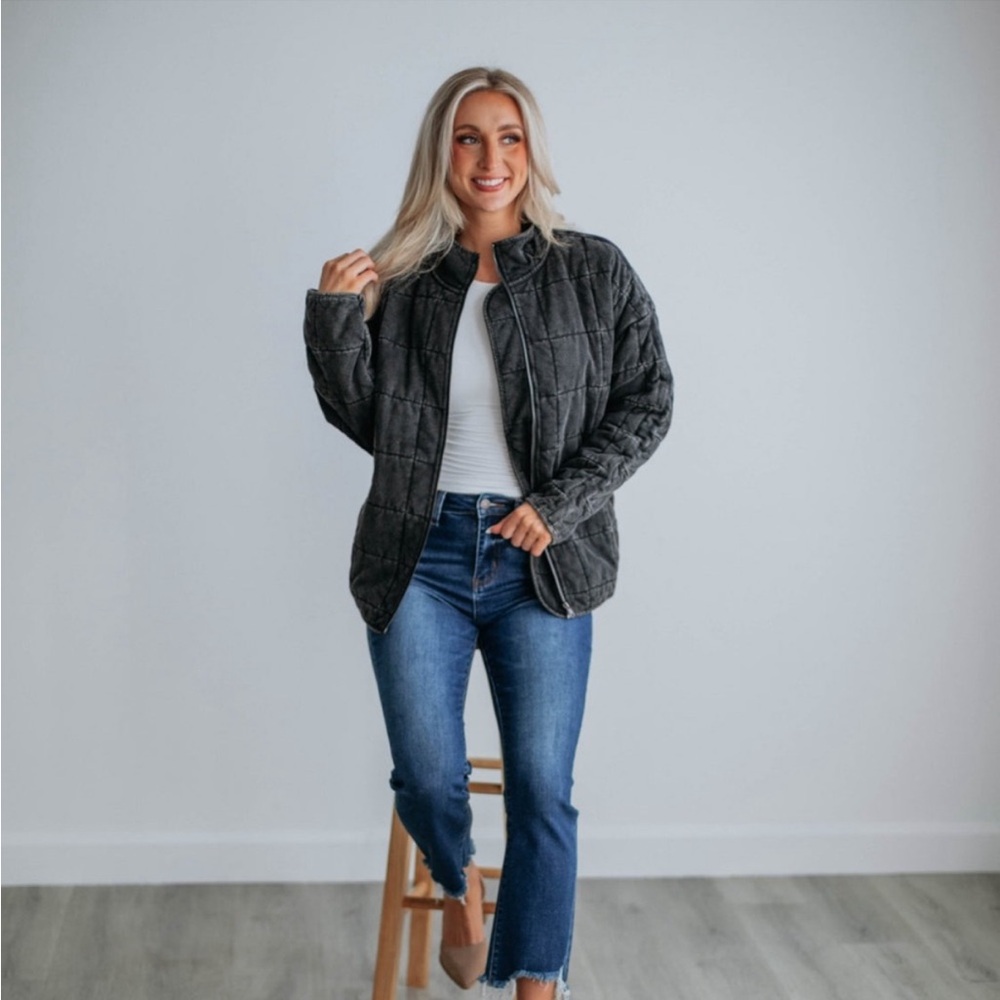 Winslie Quilted Jacket from Wild Oak Boutique- BNWT